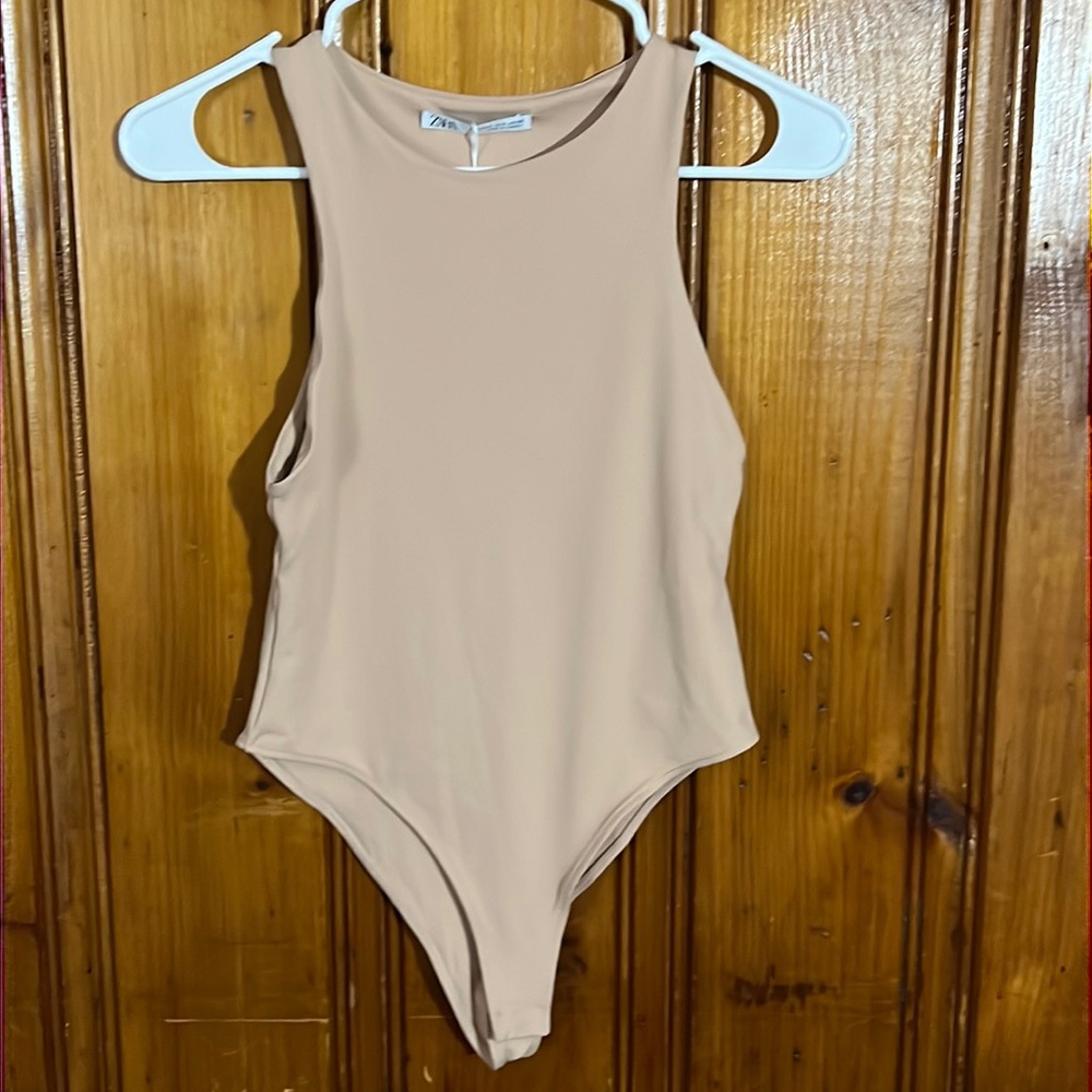 ZARA Hi-Neck Bodysuit